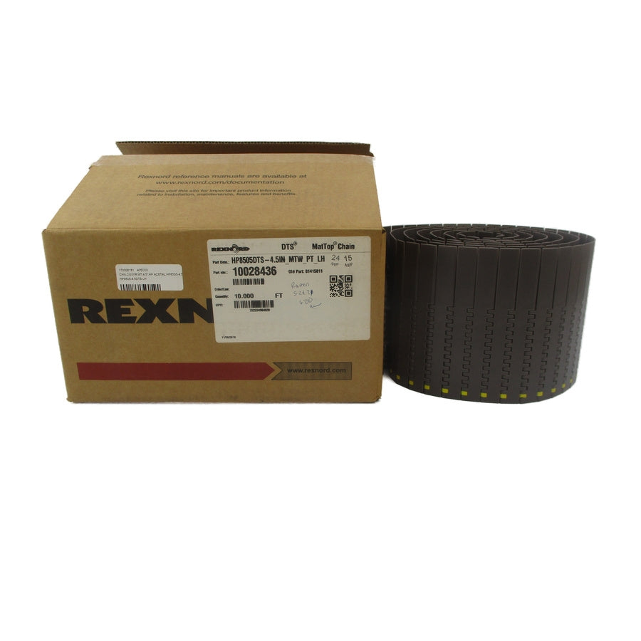 REXNORD 10028436 HP8505DTS-4.5IN_MTW_PT_LH 10FT NSMP