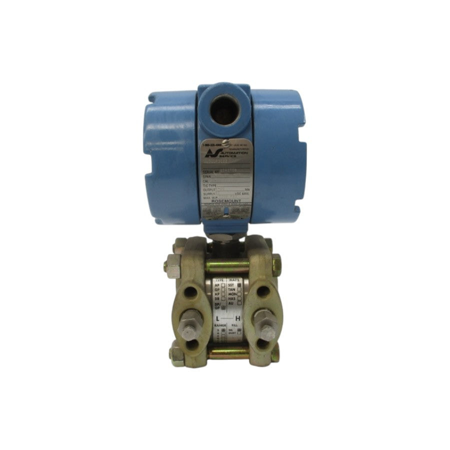 ROSEMOUNT 1151DP3E22 45VDC 2000PSI REMAN