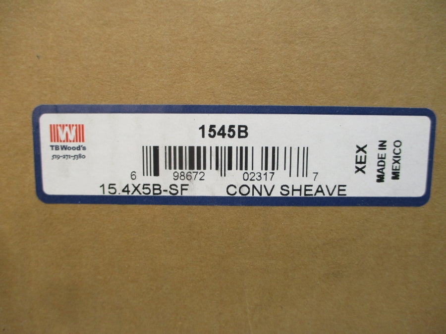 TB WOODS 15.4X5B-SF NSMP