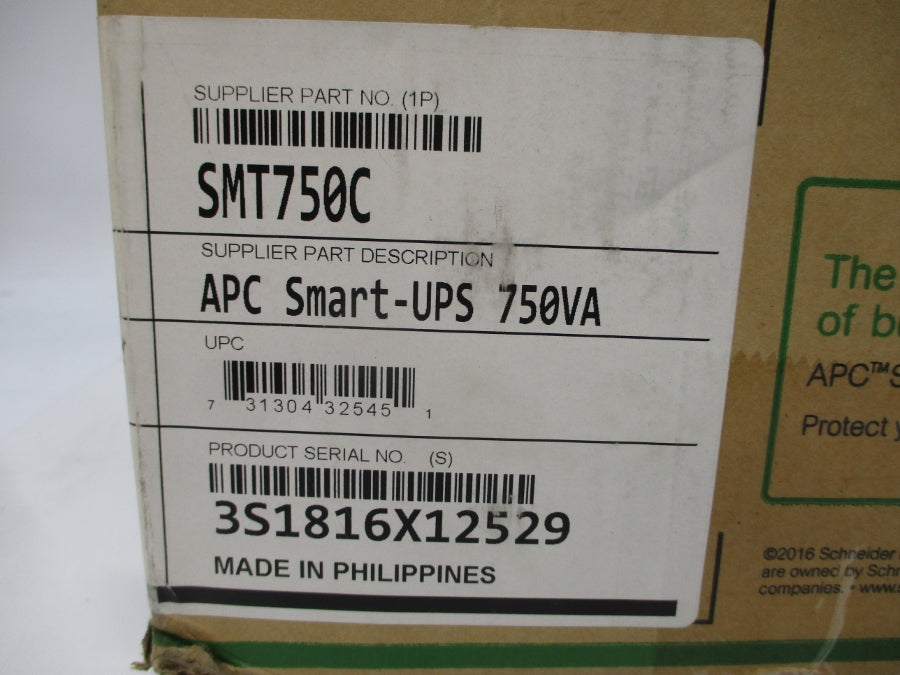 APC SMT750C 120V 7A NSMP