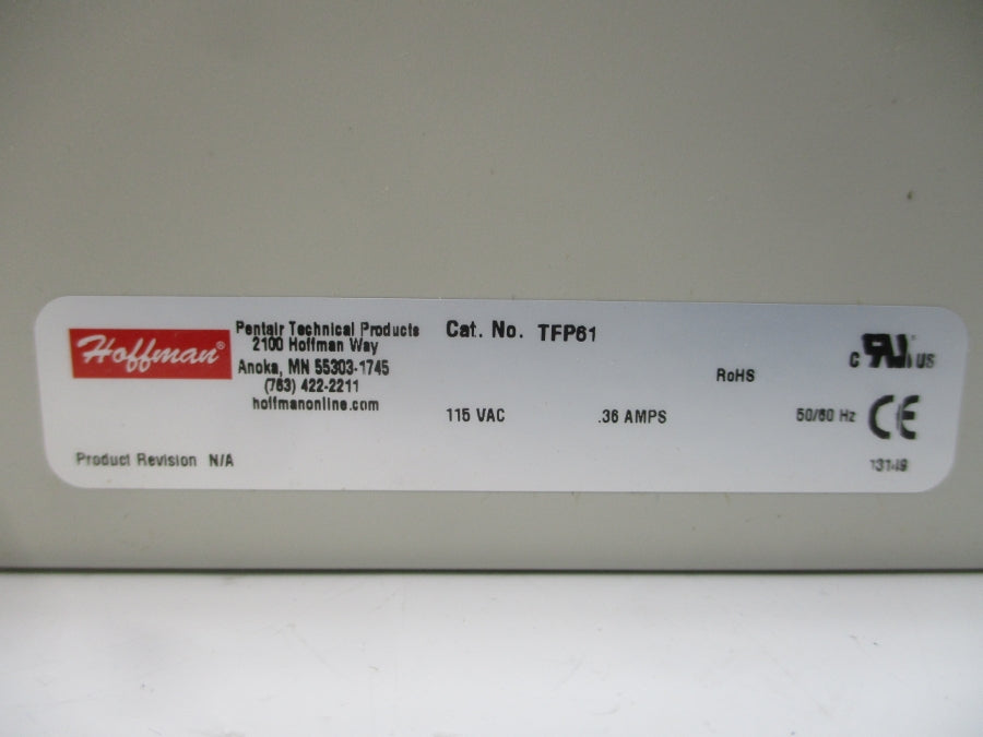 HOFFMAN TFP61 115VAC .36A NSMP