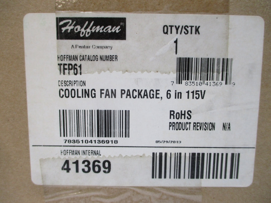 HOFFMAN TFP61 115VAC .36A NSMP