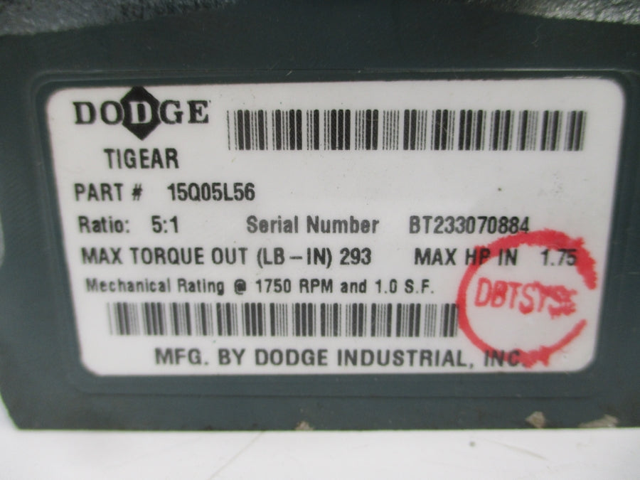 BALDOR VEM3554 35J302L955G1 15Q05L56 230/460V 4.6/2.3A NSNP