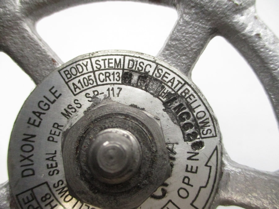 DIXON EAGLE H8 A105 CL800 1975PSI 1/2" NSNP