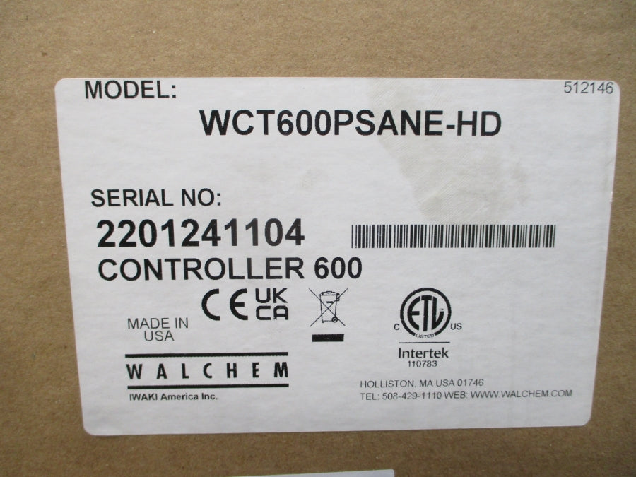 WALCHEM WCT600PSANE-HD 600 100-240VAC 7.0A (AS PICTURED) NSMP