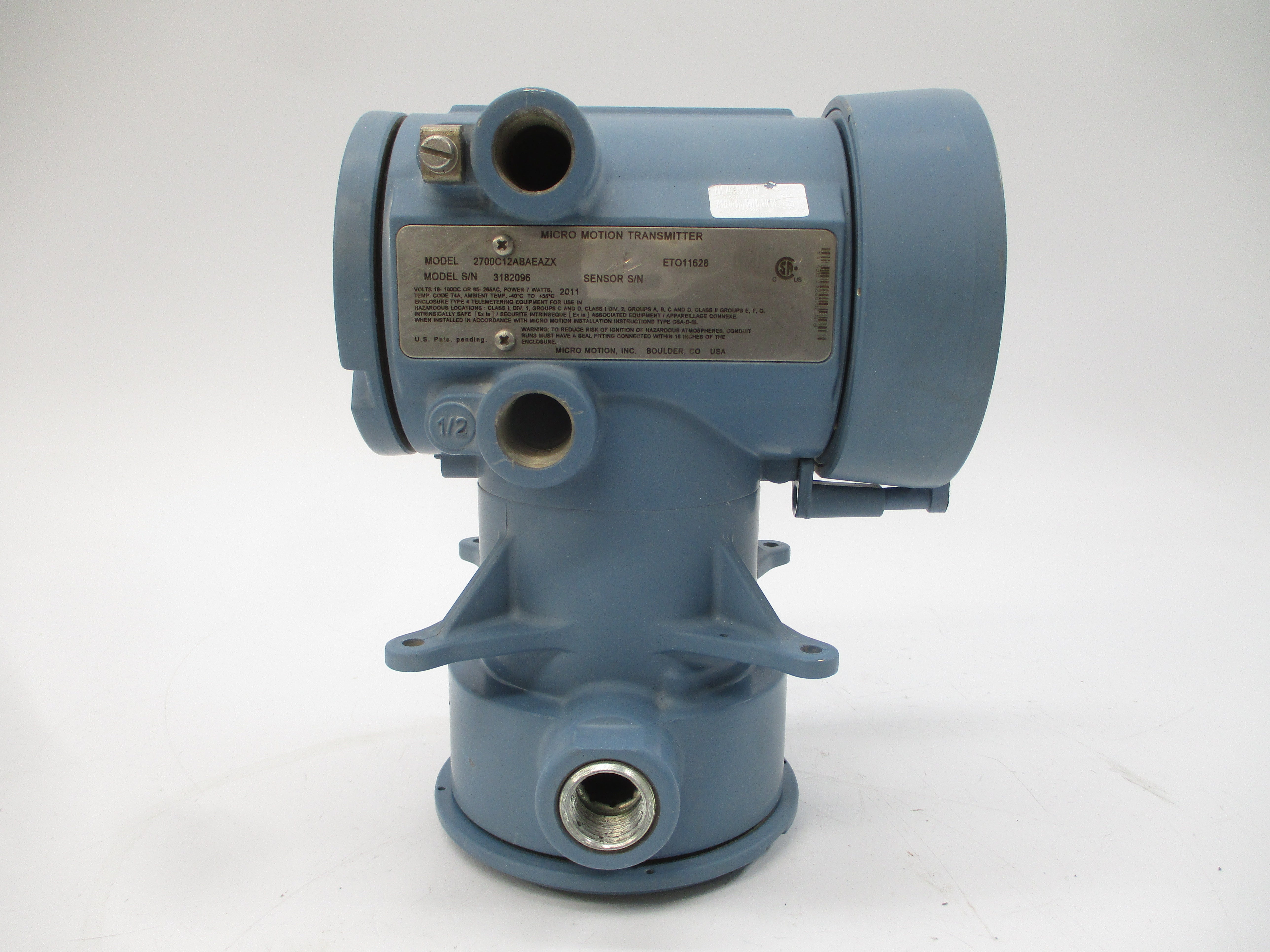 MICRO MOTION 2700C12ABAEAZX 85-265VAC UNMP