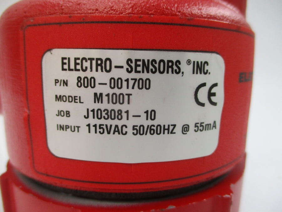 ELECTRO-SENSORS 800-001700 M100T 115VAC 0.055A NSNP