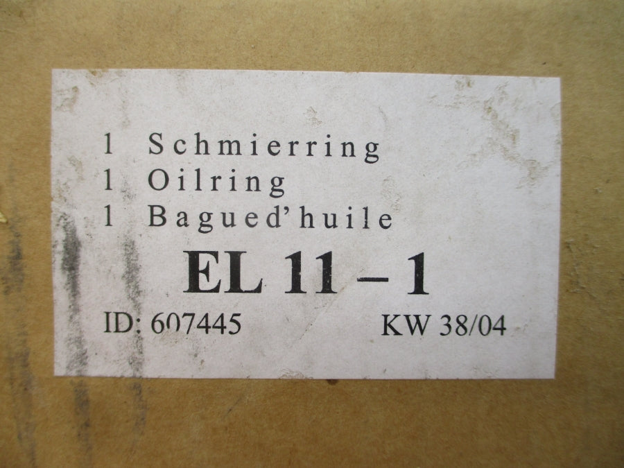 OIL RING EL11-1 607445 NSMP
