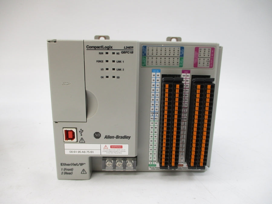 ALLEN BRADLEY 1769-L24ER-QBFC1B SER. A F/W 1.004 24V 2.1A NSMP