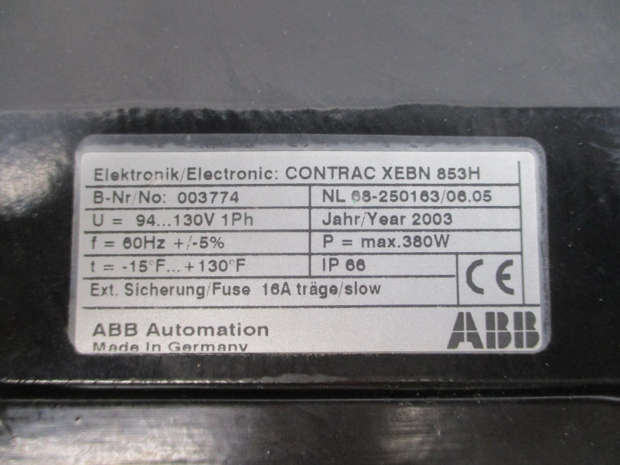 ABB XEBN853H 006115 94-130V 16A NSNP