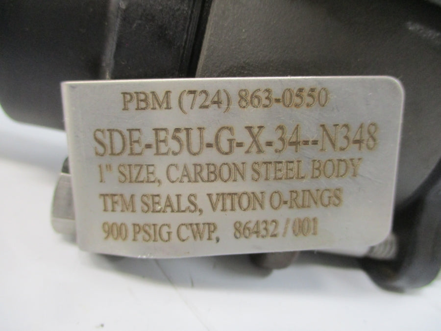 PBM SDE-E5U-G-X-34-N348 900PSI 1" NSNP