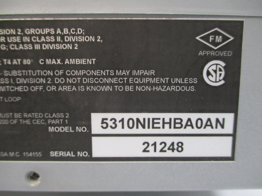 WESTLOCK CONTROLS ICOT5000 5310NIEHBA0AN 18-24VDC NSNP