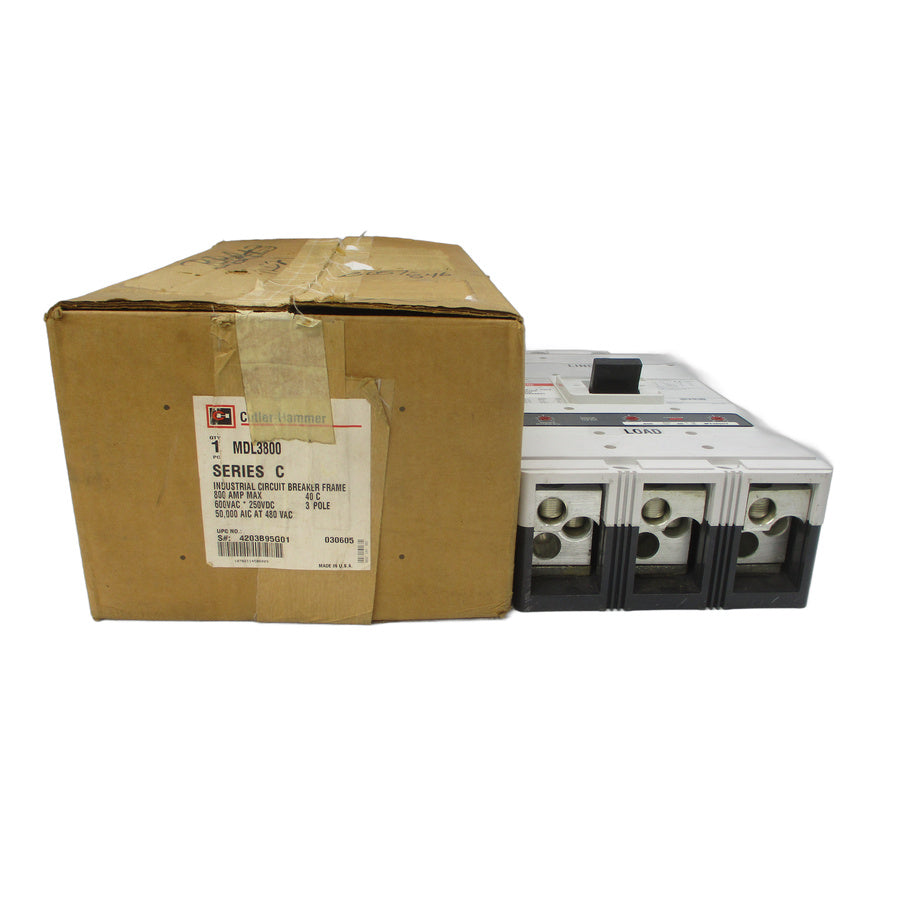 CUTLER HAMMER MDL3800 4203B95G01 SER. C 600VAC 800A NSMP