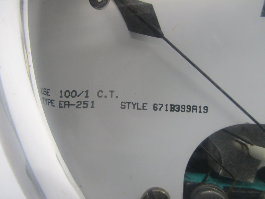 WESCHLER 671B399A19 EA-251 5A 0-500AC NSNP