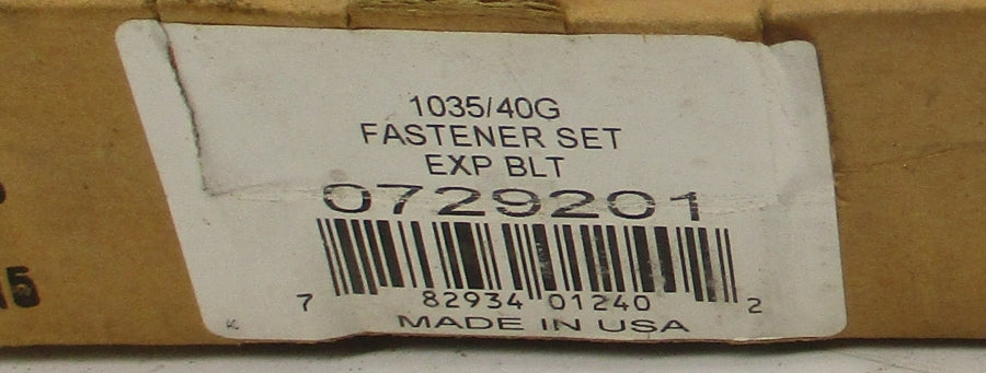 FASTENER SET 0729201 1035/40G NSMP