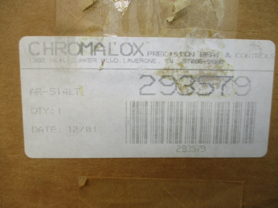 CHROMALOX AR-514LT 200-550F 277VAC NSMP