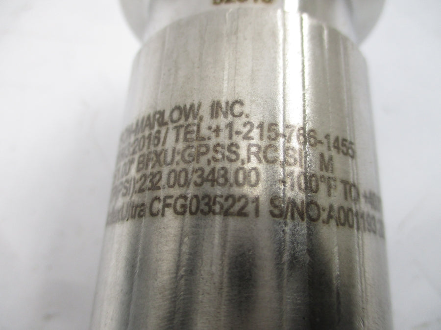 WATSON-MARLOW R05-H1-2410-142 16-BUGP-SI-18IN-10-10-SE 232.00/348.00PSI 1.00" NSNP