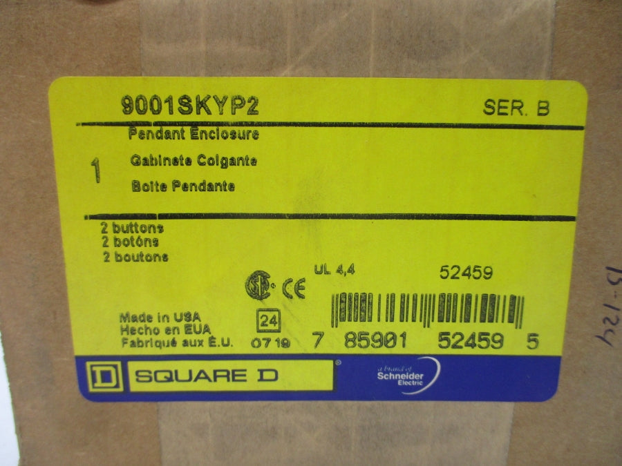 SQUARE D 9001SKYP2 SER. B NSFS