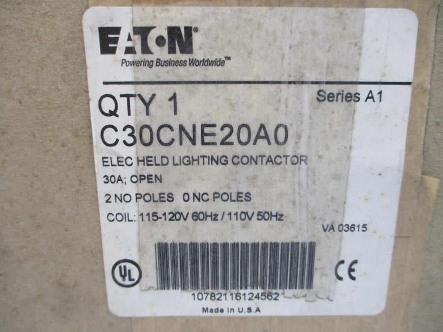 EATON C30CNE20A0 SER. A1 110/115-120V 30A NSMP