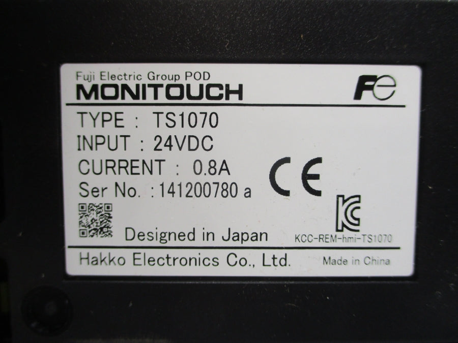 FUJI ELECTRIC TS1070 24VDC 0.8A NSNP