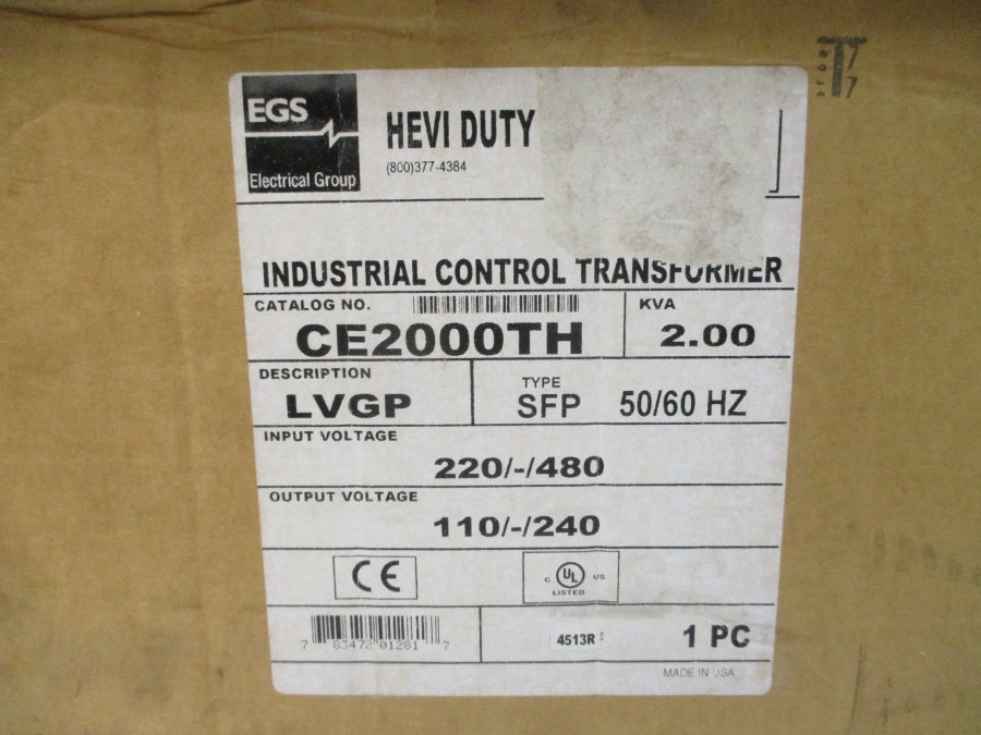 HEVI-DUTY CE2000TH 220/480V NSMP