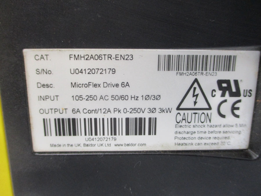 BALDOR FMH2A06TR-EN23 105-250VAC 6A UNMP