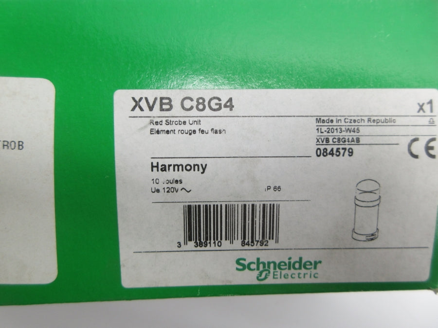 SCHNEIDER ELECTRIC XVB-C8G4 120V NSMP
