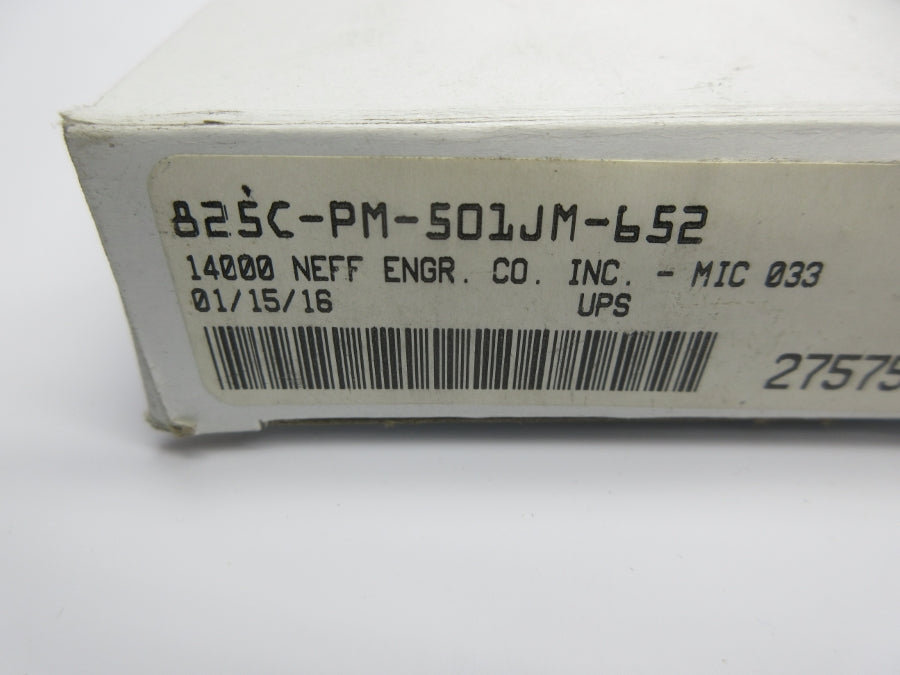 MAC 825C-PM-501JM-652 24VDC 150PSI NSMP