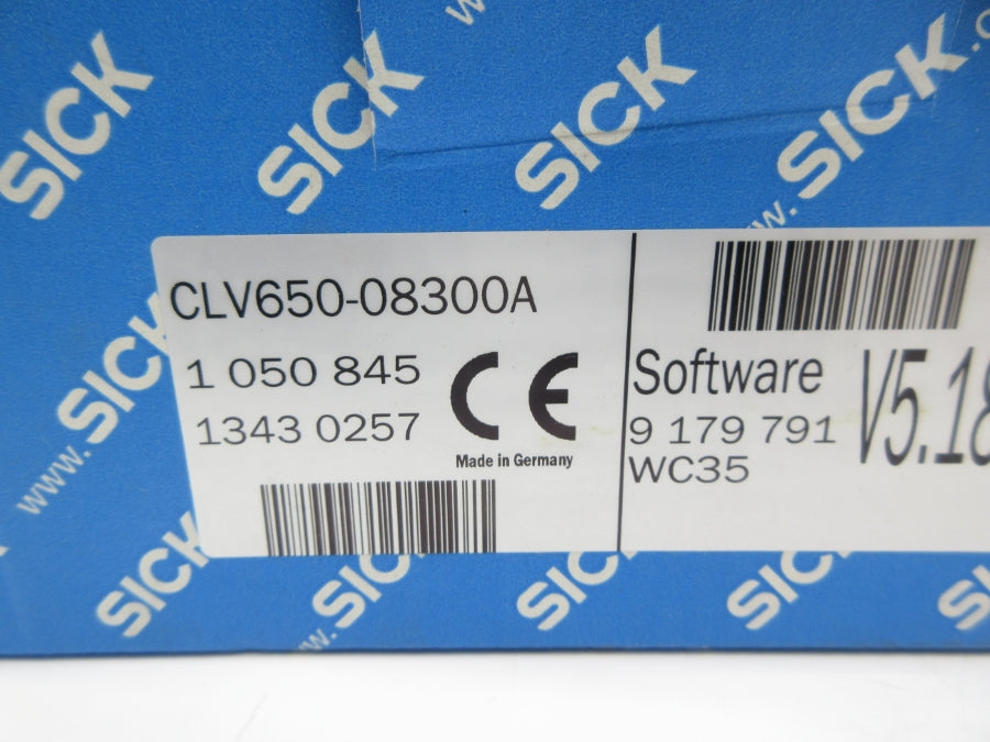 SICK CLV650-08300A 1050845 18-30VDC NSMP
