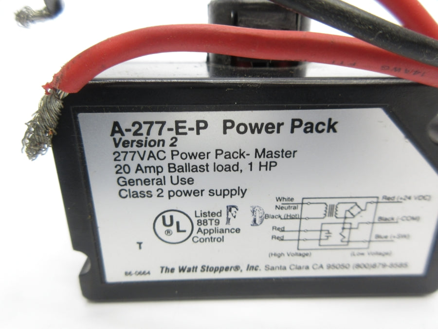 WATT STOPPERS A-277-E-P 277VAC 20A NSNP