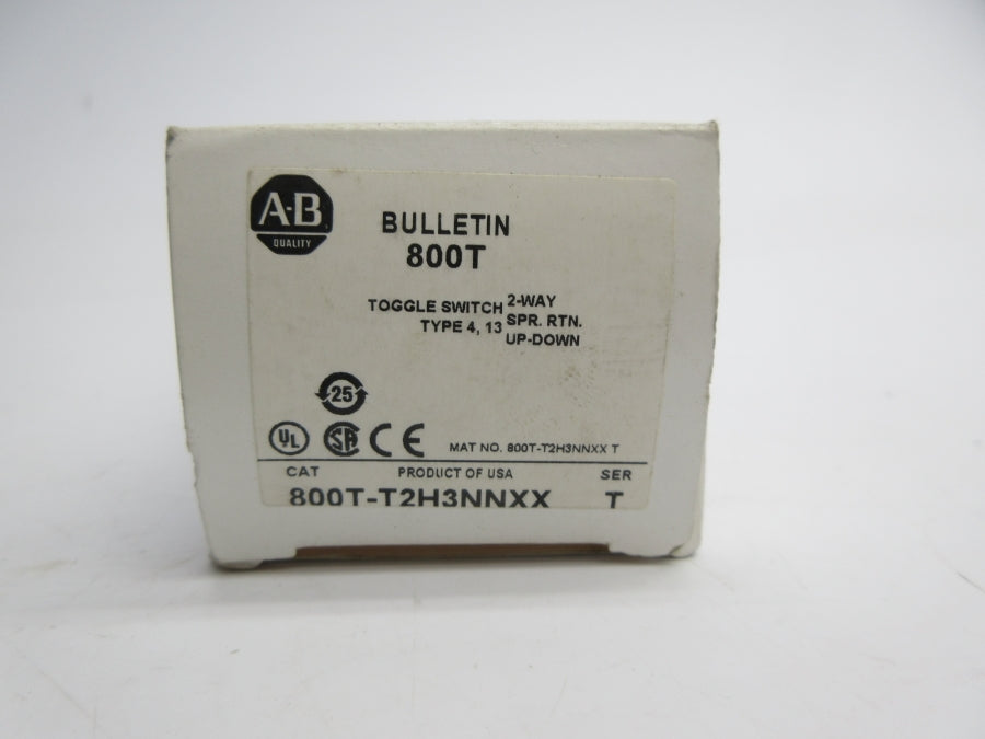 ALLEN BRADLEY 800T-T2H3NNXX SER. T (WH) NSMP