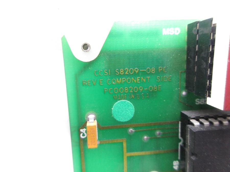 CONTEMPORARY CONTROL SYSTEMS S8209-08 REV. E NSNP