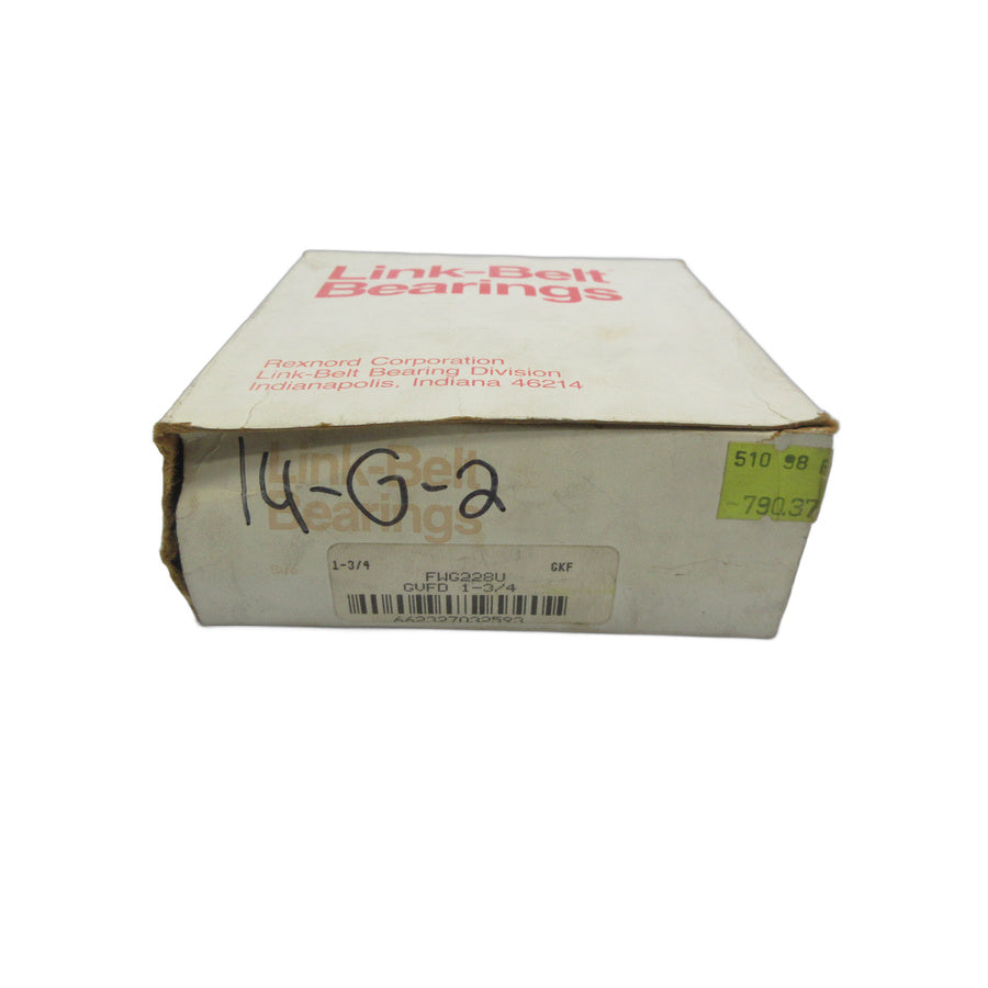 LINK-ELT BEARINGS FWG228U 1-3/4" NSMP