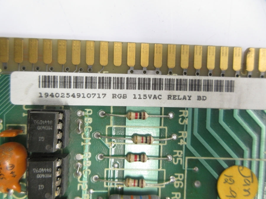 RELAY BOARD 1940254910717 115VAC UNMP