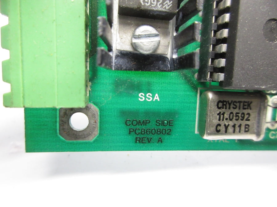 CONTEMPORARY CONTROL SYSTEMS PC860802 REV. A UNMP