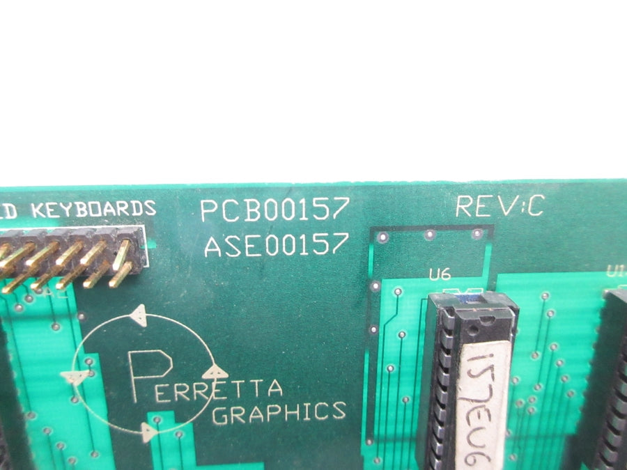 PERRETTA GRAPHICS PCB00157 ASE00157 REV. C UNMP