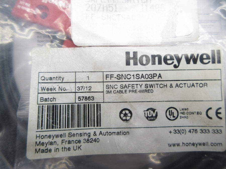 HONEYWELL FF-SNC1SA03PA NSMP