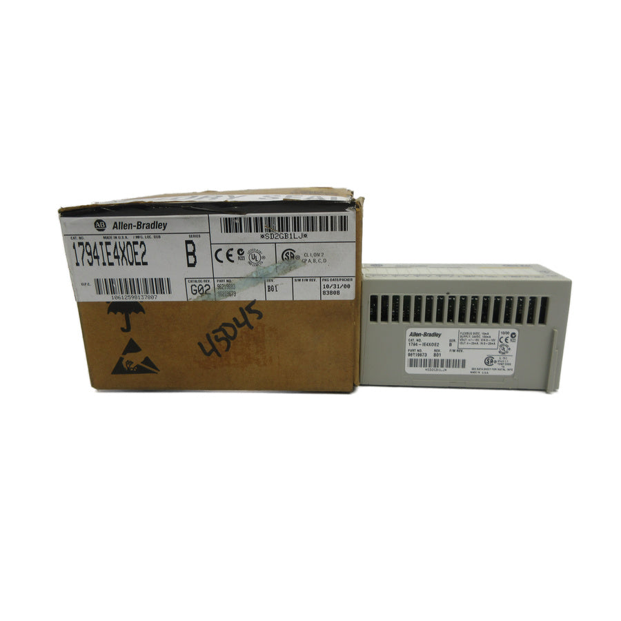 ALLEN BRADLEY 1794-IE4X0E2 SER. B REV. B01 NSMP
