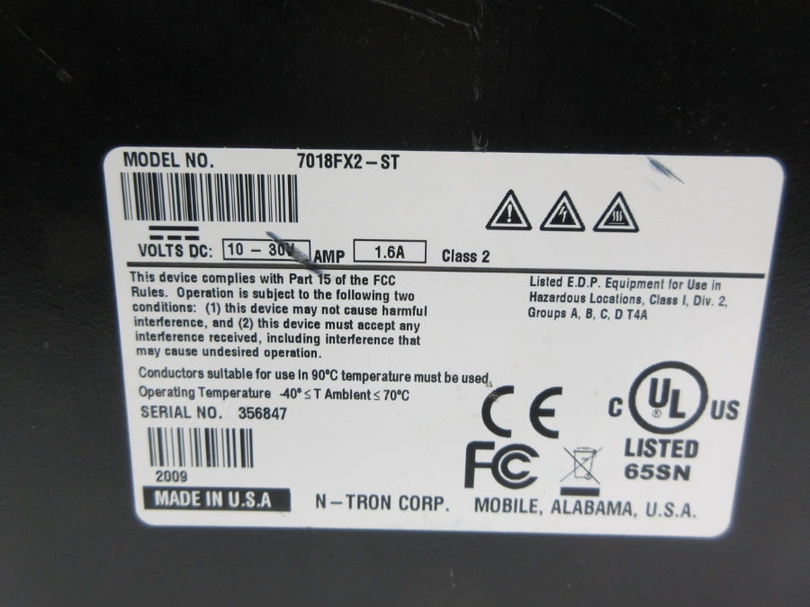 N-TRON 7018FX2-ST 10-30VDC 1.6A NSNP