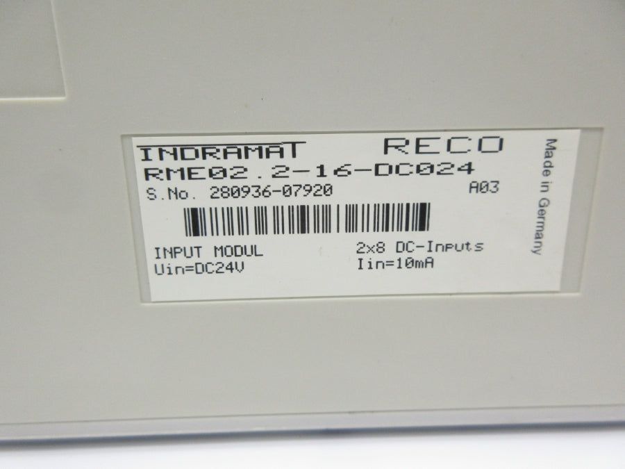 REXROTH RME02.2-16-DC024 24VDC NSNP