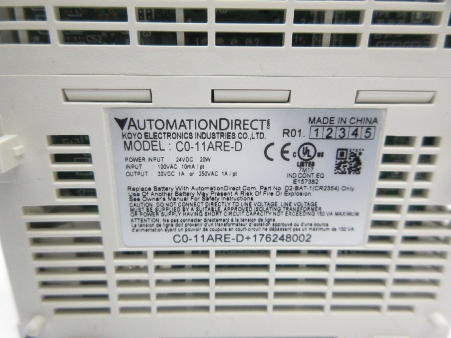 AUTOMATION DIRECT C0-11ARE-D 100VAC NSNP