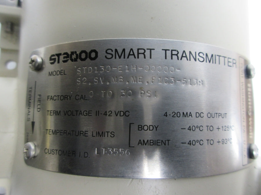 HONEYWELL STD130-E1H-00000-S2.SV.MB.ME.F1C3-5138 42VDC NSNP