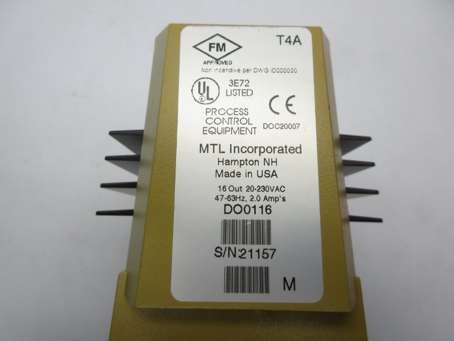 MTL DO0116 20-230VAC 2.0A NSNP