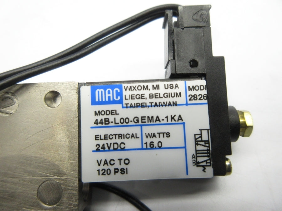 MAC 44B-L00-GEMA-1KA 24VDC 120PSI NSNP