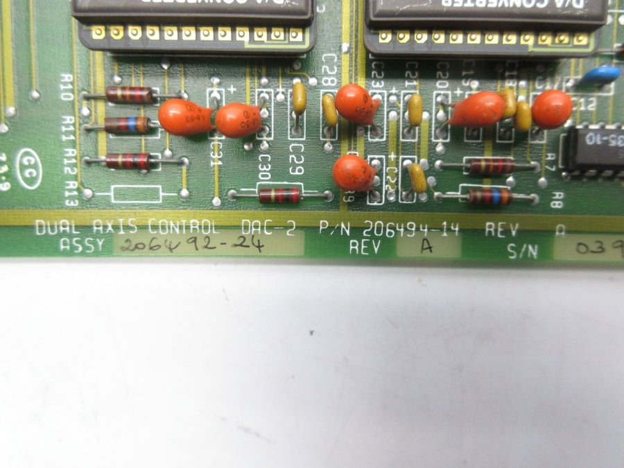 EXCELLON AUTOMATION 206494-14 DAC-2 REV. A UNMP