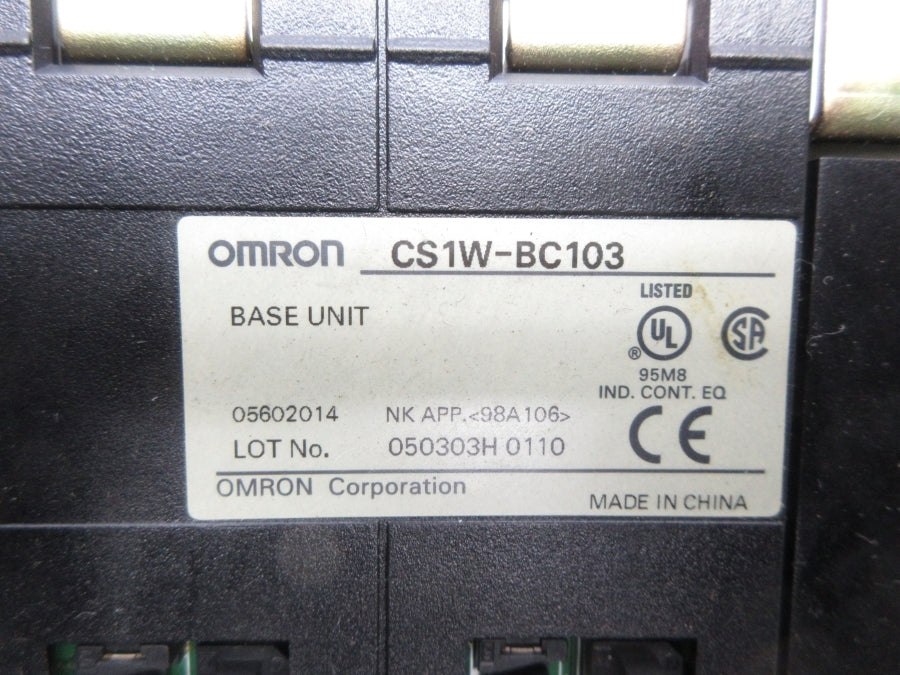 OMRON CS1W-BC103 NSNP