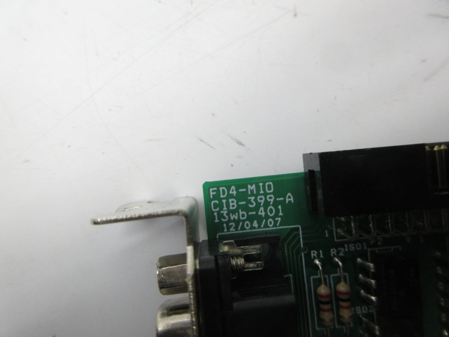 MAGNETIC ANALYSIS CIB-399-A FD4-MIO NSNP