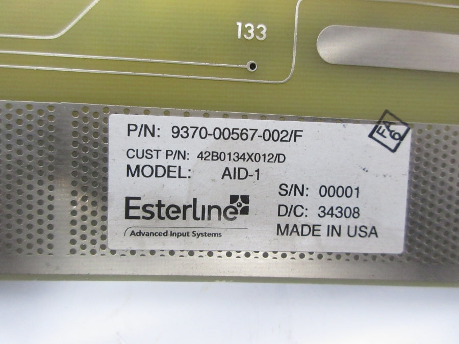 ESTERLINE 9370-00567-002/F AID-1 NSNP