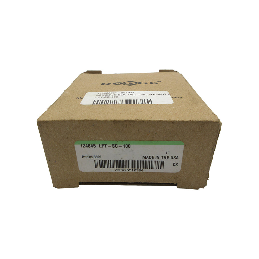 DODGE 124645 LFT-SC-100 1" NSMP