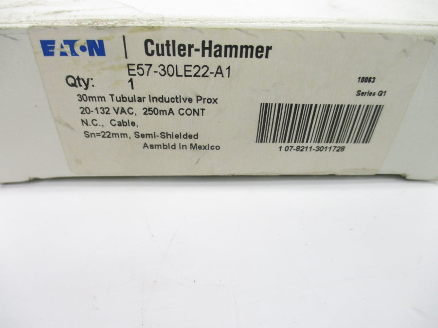 CUTLER HAMMER E57-30LE22-A1 SER. G1 20-132VAC NSMP